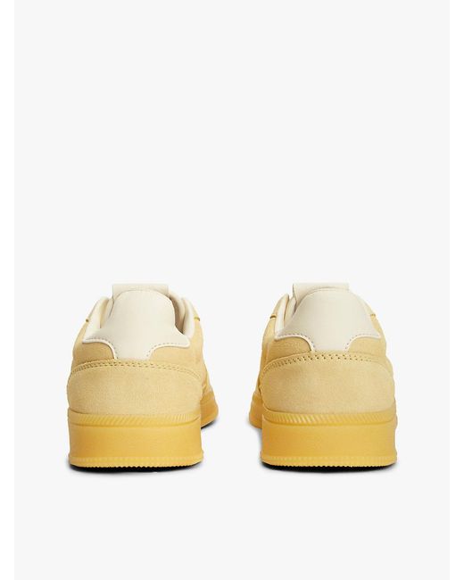 Tommy Hilfiger Natural The Greenwich Suede Cupsole Trainers