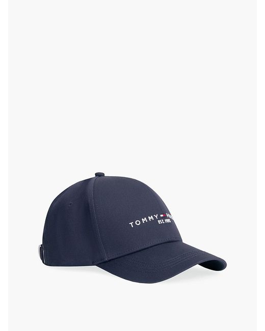 Tommy Hilfiger Blue Established 1985 Cap Desert Sky for men