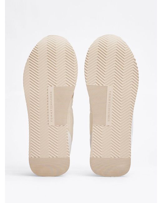 Baskets À Talon Contrasté Tommy Hilfiger en coloris White