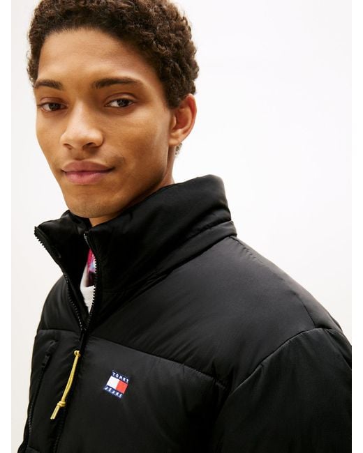 Parka Longue Décontractée À Capuche Tommy Hilfiger pour homme en coloris Black