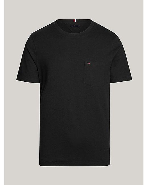 Tommy Hilfiger T-Shirt POCKET TEE in Black für Herren
