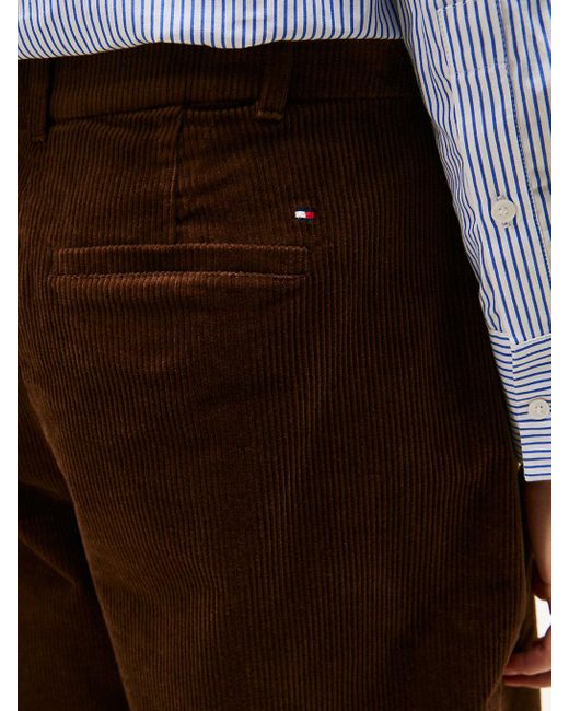 Pantalon Barrel Oversize En Velours Côtelé Tommy Hilfiger en coloris Multicolor