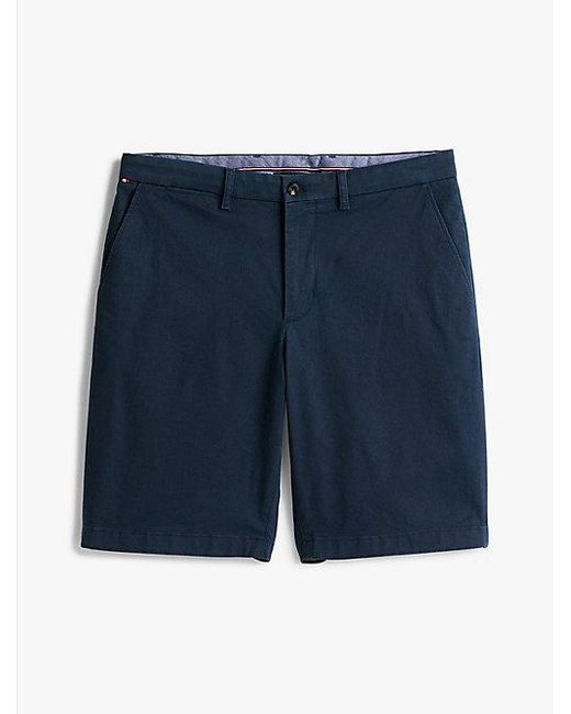 Tommy Hilfiger Harlem Relaxed Fit Chino Short in het Blue voor heren