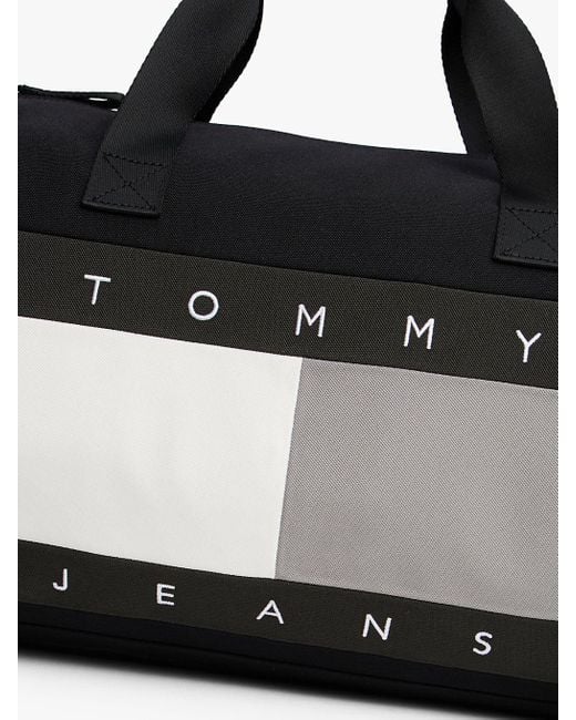 Sac De Sport Archive Colour-Block À Logo Tommy Hilfiger pour homme en coloris Black