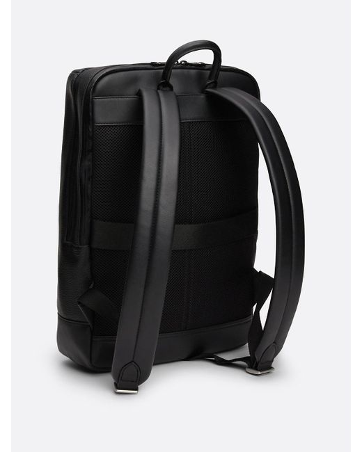 Tommy Hilfiger Metal Logo Laptop Sleeve Backpack in Black for Men Lyst UK