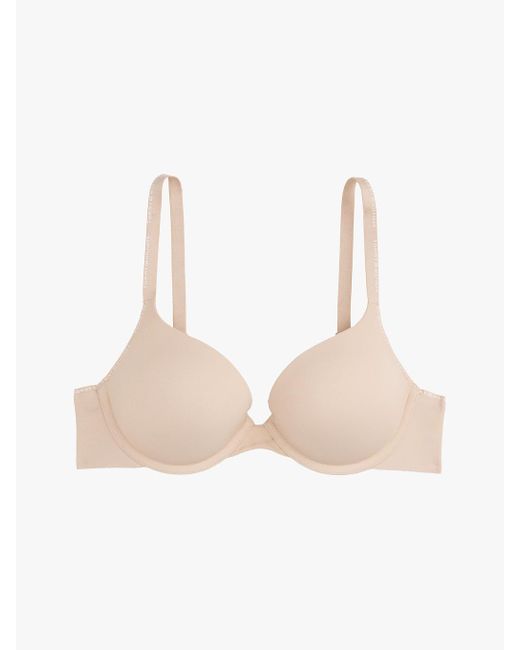 Reggiseno Push Up Senza Cuciture di Tommy Hilfiger in Natural