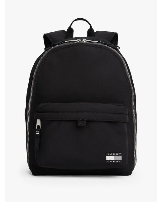 Zaino Tech Con Logo Tono Su Tono di Tommy Hilfiger in Black da Uomo