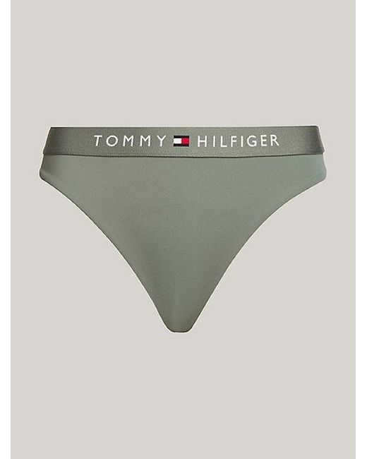 Tommy Hilfiger Original Hipster Bikinibroekje Met Logo in het Gray