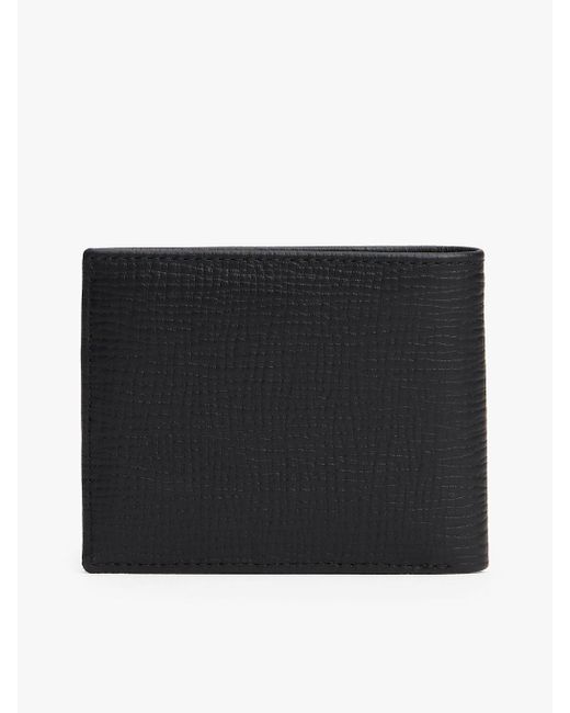 Portafogli Bifold di Tommy Hilfiger in Black da Uomo