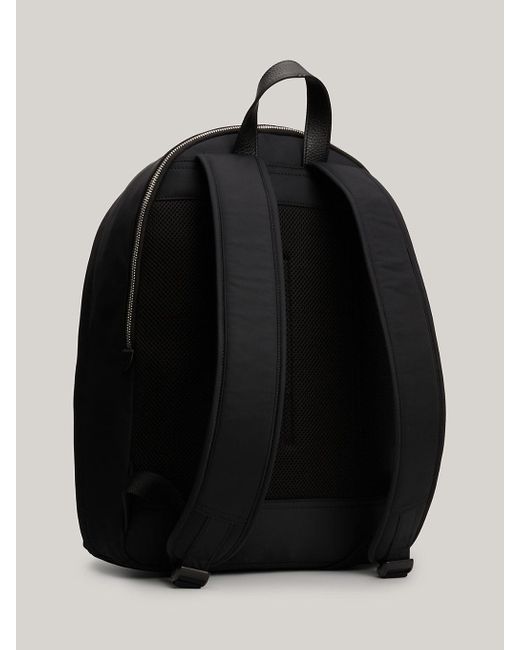 Tommy Hilfiger Black Logo Laptop Backpack for men