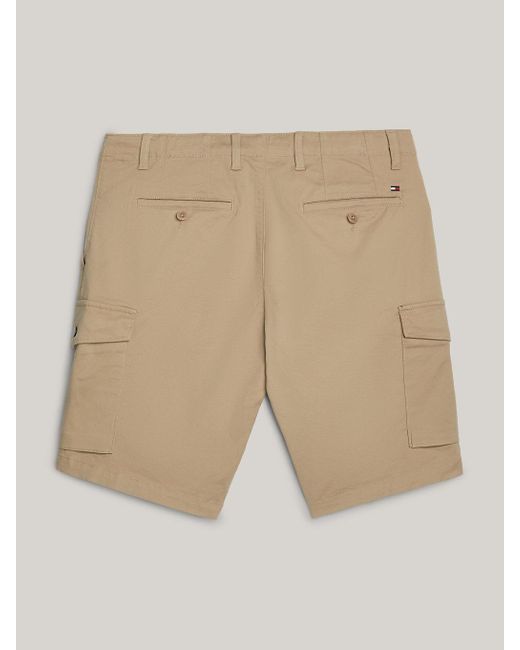 Tommy Hilfiger Natural Adaptive Harlem Relaxed Cargo Shorts for men