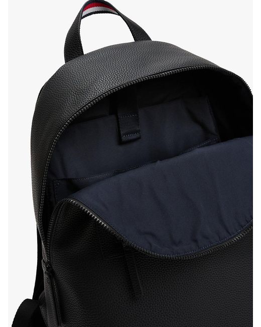 Tommy Hilfiger Black Essential Backpack for men