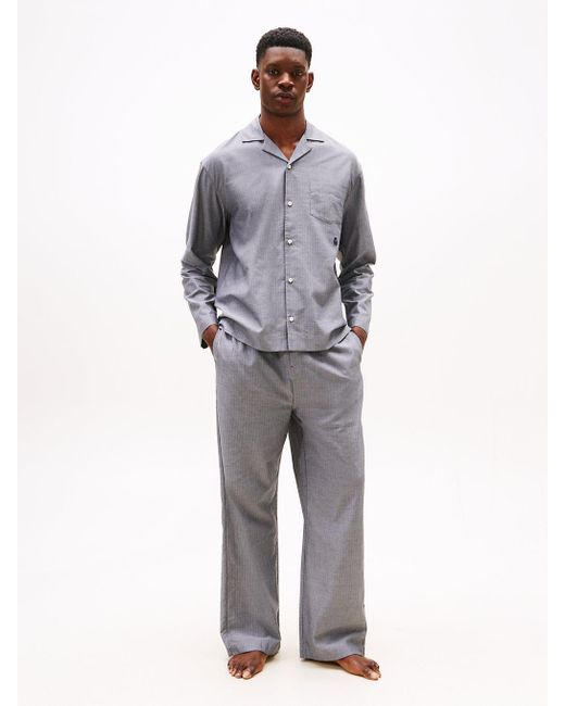 Set Regalo Pigiama Original A Spina Di Pesce di Tommy Hilfiger in Gray da Uomo