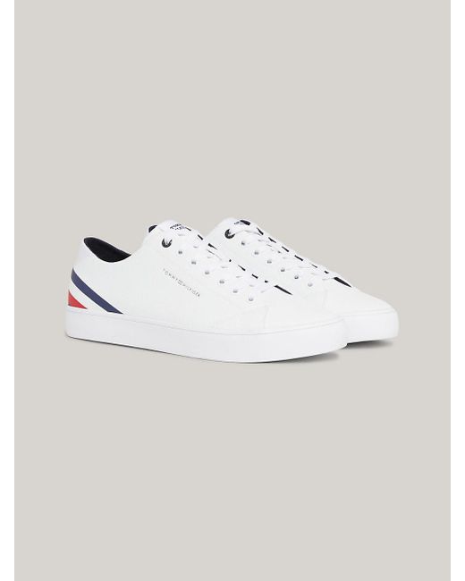 Tommy Hilfiger Metallic Signature Tape Lace-up Trainers for men