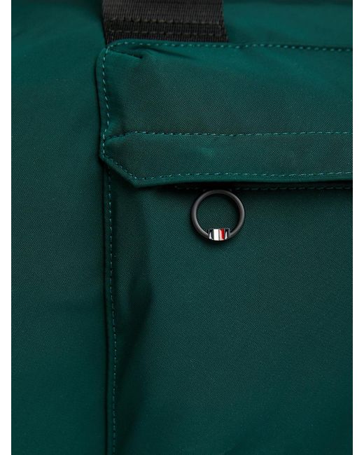 Tommy Hilfiger Green Logo Medium Duffel Bag for men