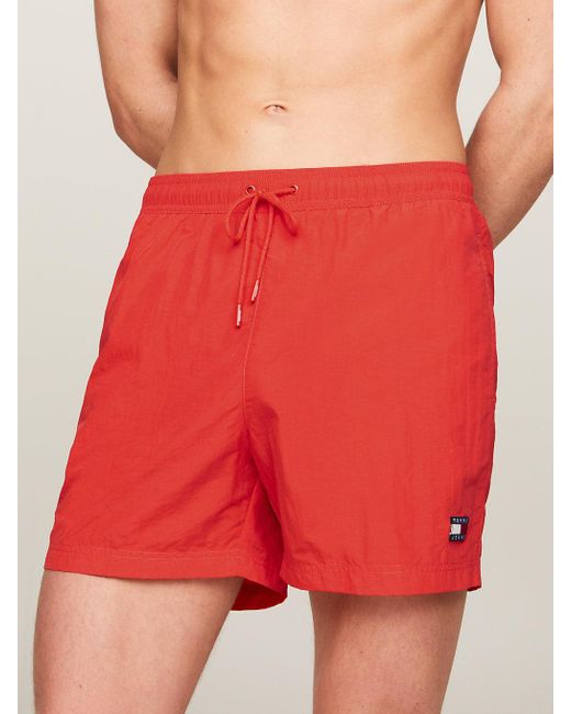 Short tommy hilfiger homme rouge best sale