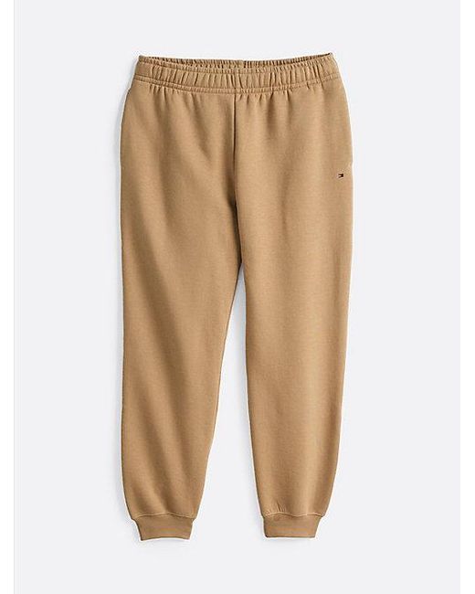 Tommy Hilfiger Black Tapered Leg Fit Terry-Jogginghose
