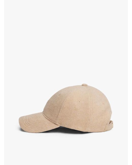 Casquette Chic En Laine À Monogramme Th Tommy Hilfiger en coloris Natural