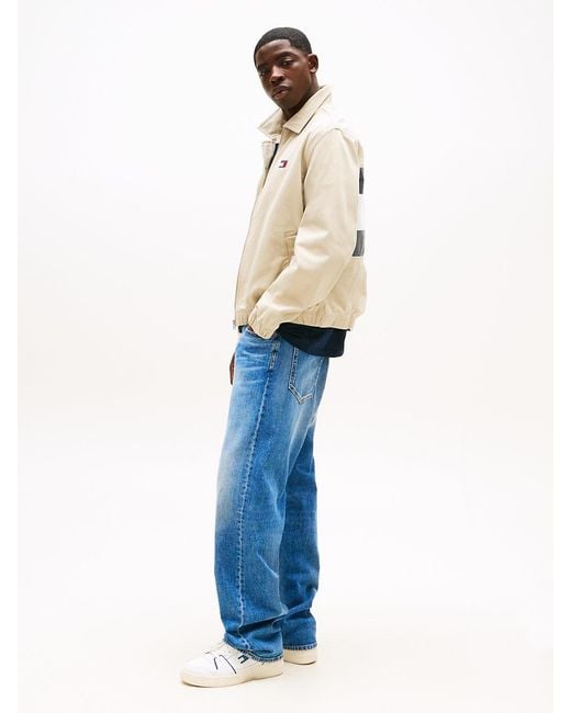 Tommy Hilfiger Blue Jaimie Faded Relaxed Straight Leg Jeans for men
