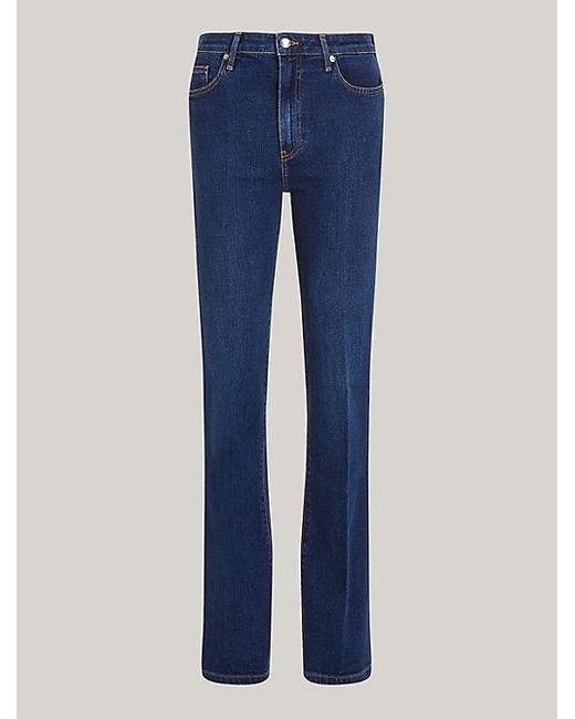 Tommy Hilfiger High Rise Bootcut Jeans in het Blue