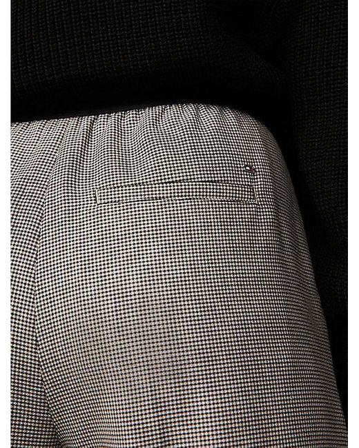 Tommy Hilfiger Gray Slim Fit Hose mit Logo am Taillenbund