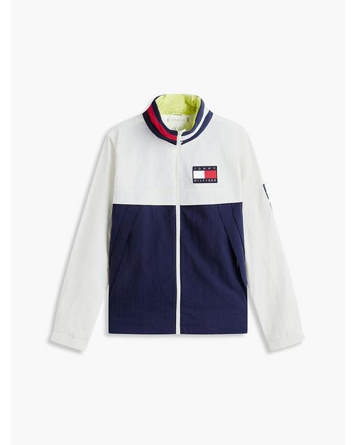 Tommy Hilfiger Blue Tommy X U.s. Sail Gp Team Regatta Jacket