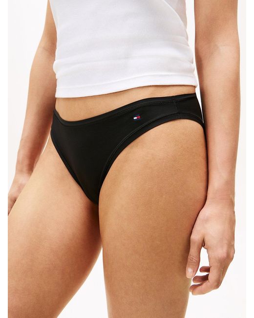 Tommy Hilfiger White Essential Flag Embroidery Microfibre Briefs