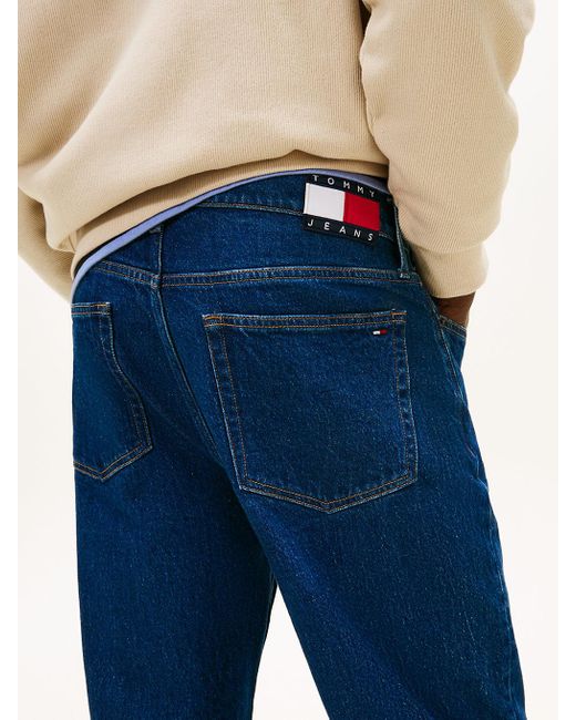 Tommy Hilfiger Blue Sonny Faded Regular Tapered Leg Jeans for men