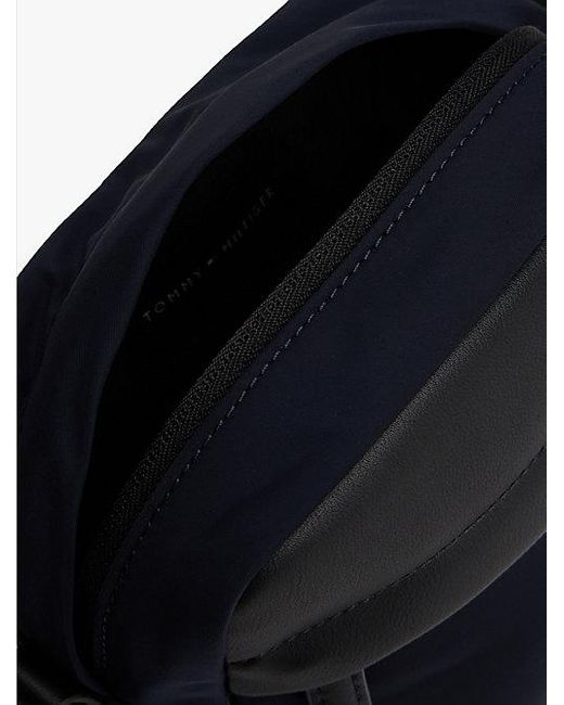 Tommy Hilfiger Crossbody-Reportertasche Mit Logo-Patch in Blue für Herren