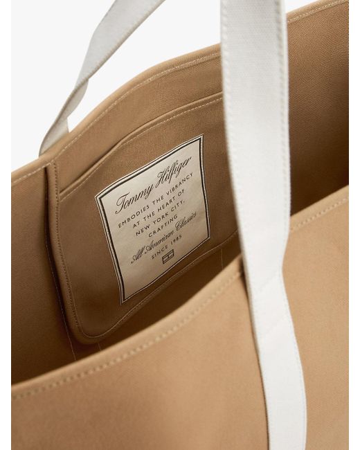 Fourre-Tout De Plage Colour-Block Tommy Hilfiger pour homme en coloris White