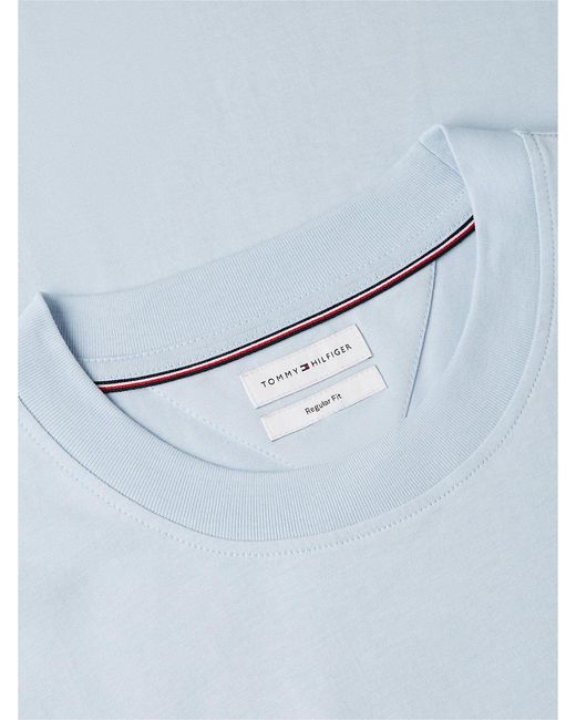 Tommy Hilfiger White Back Graphic Jersey Crew Neck T-Shirt for men