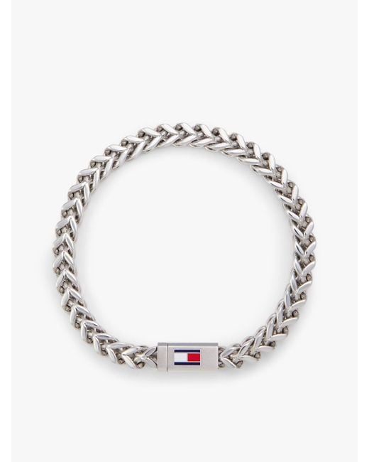 Bracciale di Tommy Hilfiger in Metallic da Uomo