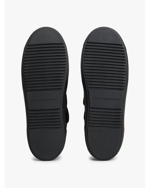 Bottes De Neige Déperlantes À Lacets Tommy Hilfiger en coloris Black