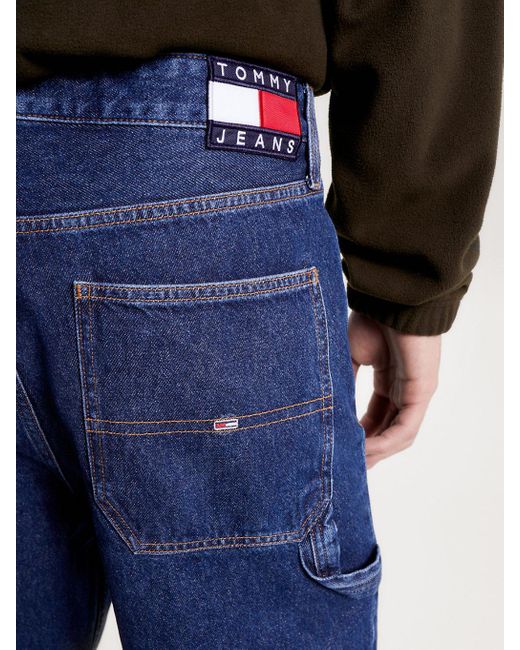 Tommy Hilfiger Blue Wide Fit Workwear Skater Jeans for men