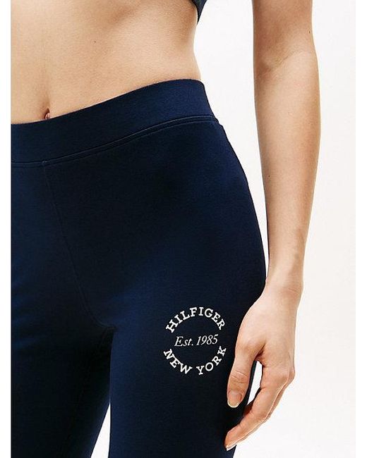 Tommy Hilfiger Blue Lounge-Leggings