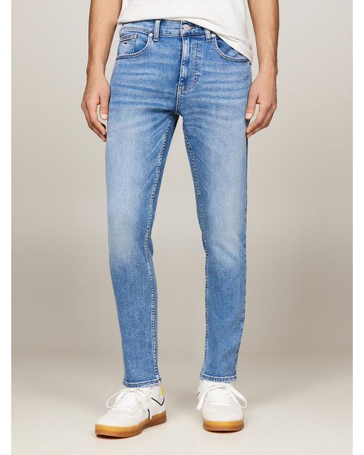 Tommy Hilfiger Blue Austin Slim Tapered Jeans for men