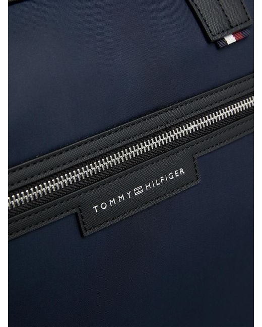 Tommy Hilfiger Blue Urban Laptop Bag for men