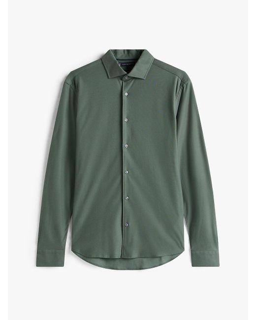 Chemise Ajustée Performance Smart Casual Tommy Hilfiger pour homme en coloris Green