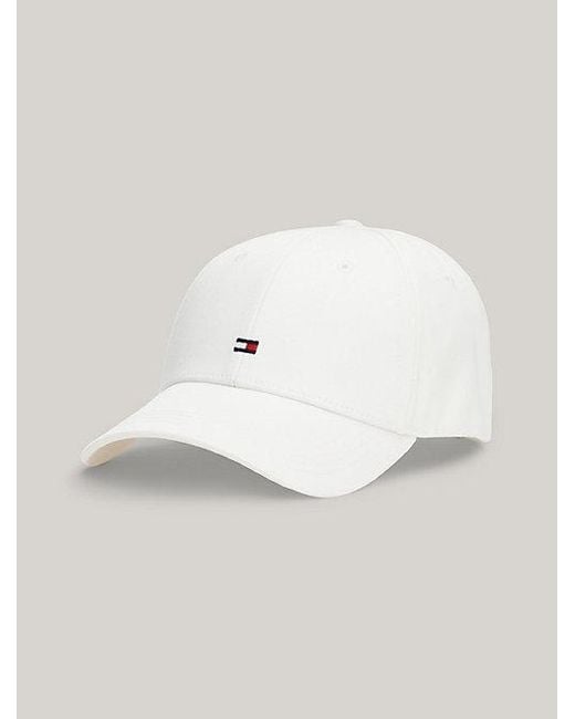 Gorra de béisbol con logo bordado Essential Tommy Hilfiger de color White
