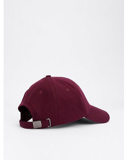 Tommy Hilfiger Hilfiger Flag Baseball-Cap Mit 6-Panel-Design in Red für Herren
