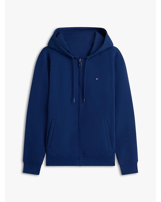 Tommy Hilfiger Blue Reversible Zip-Thru Hoody for men