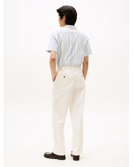 Tommy Hilfiger Murray Regular Fit Chinos in White für Herren