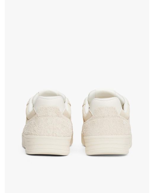 Baskets En Daim À Semelle Cuvette Tommy Hilfiger pour homme en coloris Natural