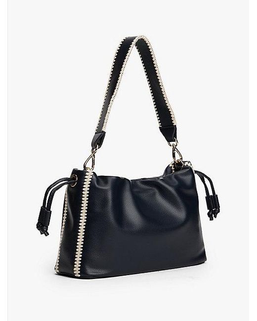 Tommy Hilfiger White Th Soft Beach Beuteltasche