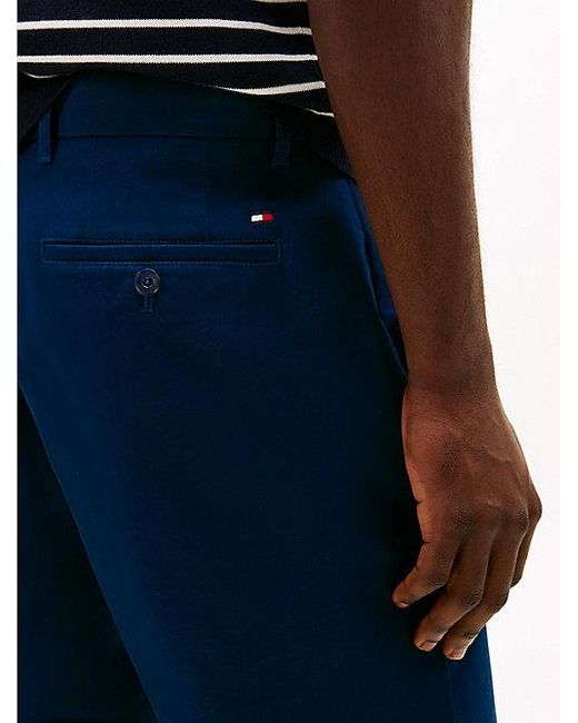 Tommy Hilfiger 1985 Harlem Relaxed Fit Chino-Shorts in Blue für Herren