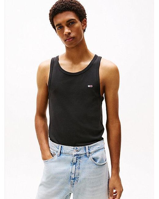 Tommy Hilfiger Set Van 2 Extra Slim Fit Tanktops in het Black voor heren