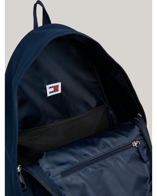 Tommy Hilfiger Blue Heritage Logo Stripe Small Backpack for men