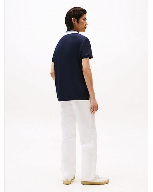 Polo De Corte Regular Tommy Hilfiger de hombre de color Blue