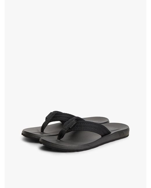Tommy Hilfiger White Contoured Footbed Flip-flops for men