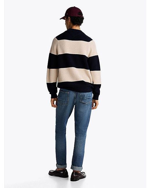 Tommy Hilfiger Smart Casual Rugbytrui in het Blue voor heren